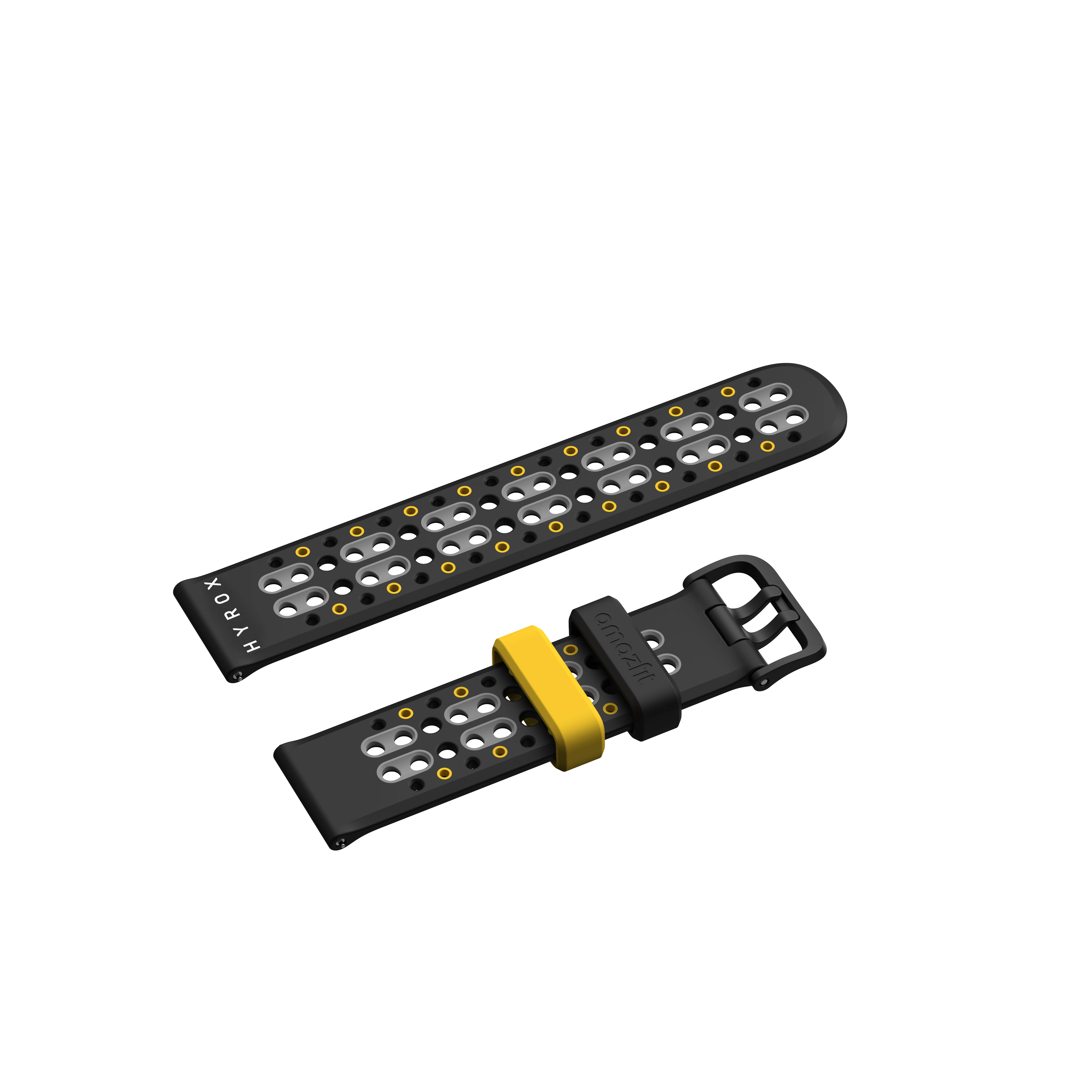 Amazfit HYROX Silicone Sports Strap - 22MM - Image 3